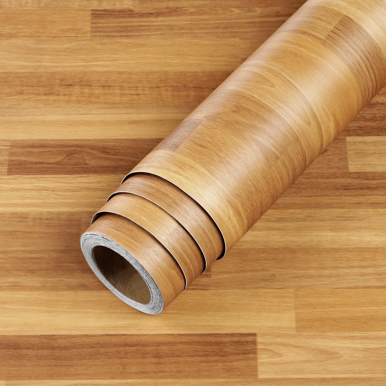 LACHEERY Butcher Block Countertop Contact Paper 160 x 36 Inch Extra Wide Peel…