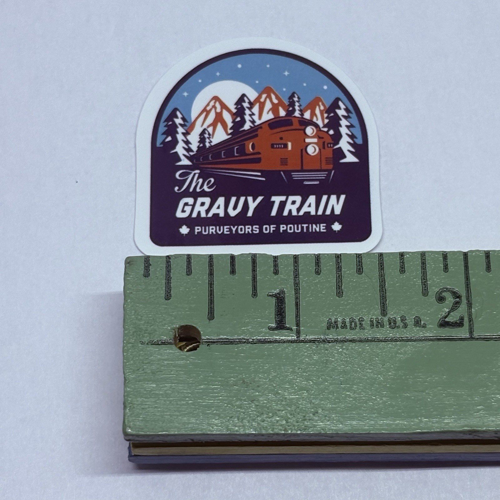 “The Gravy Train” Sticker National Park Travel Tour Art Decal Vinyl Souvenir Tc6