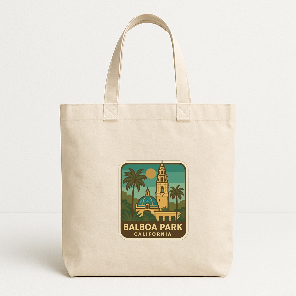 Balboa Park California Iron On Heat Transfer Vinyl HTV Die-Cut Symbolic Landmark