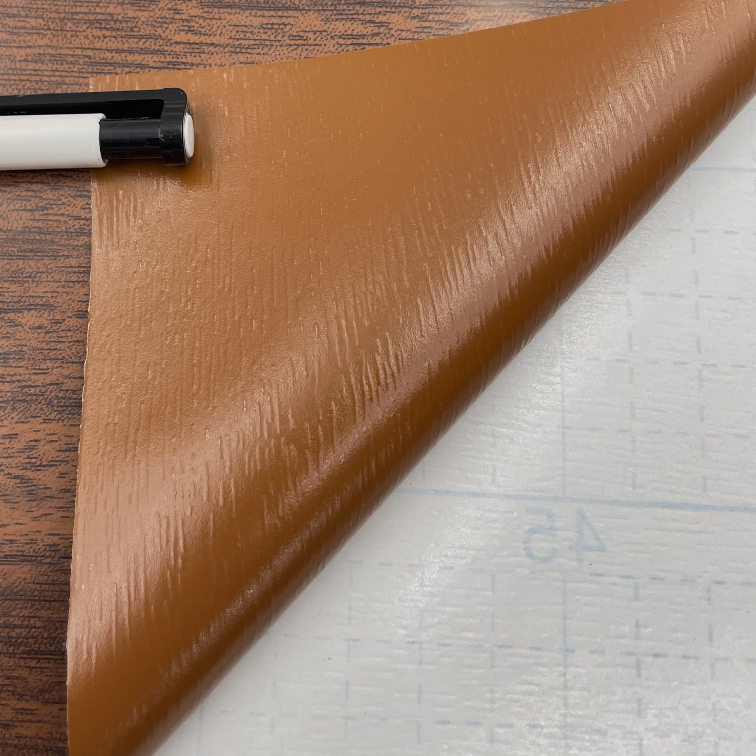 Yifely Brown Wood Grain Drawer Covering Paper Self Adhesive Shelf Liner Table…