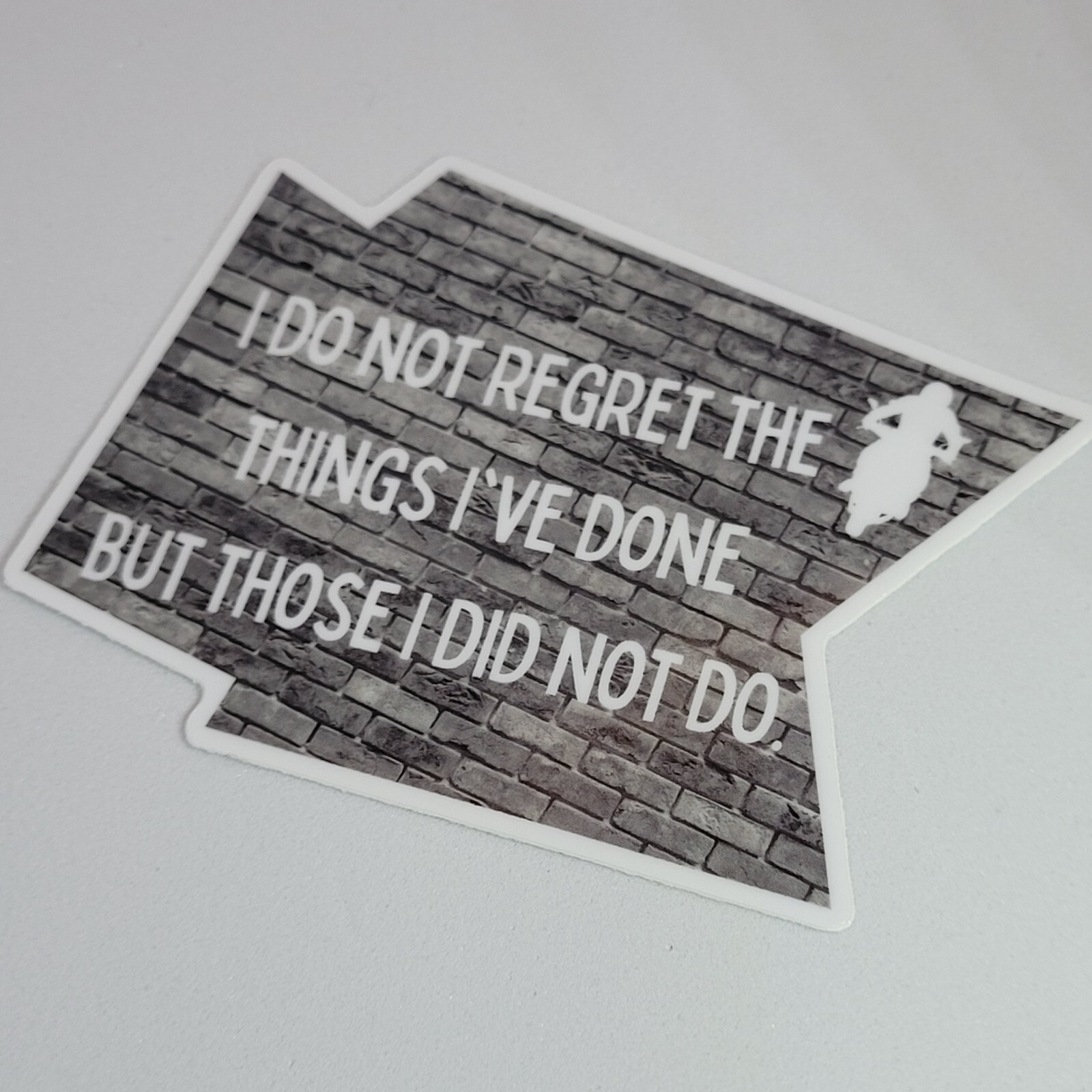 Empire Records Quote Sticker Movie Quotes Regret Lucas Cult Classic Nineties