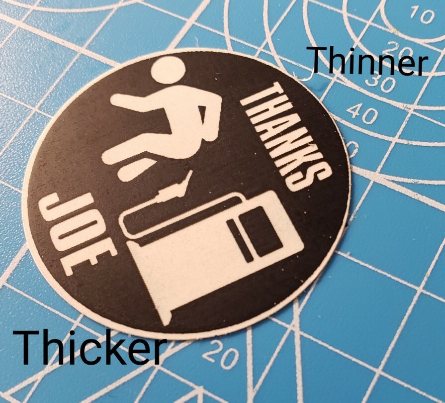 25x Decal Vinyl Joe Biden Gas Funny Sticker. Custom made aprox 1.5"X1.5"