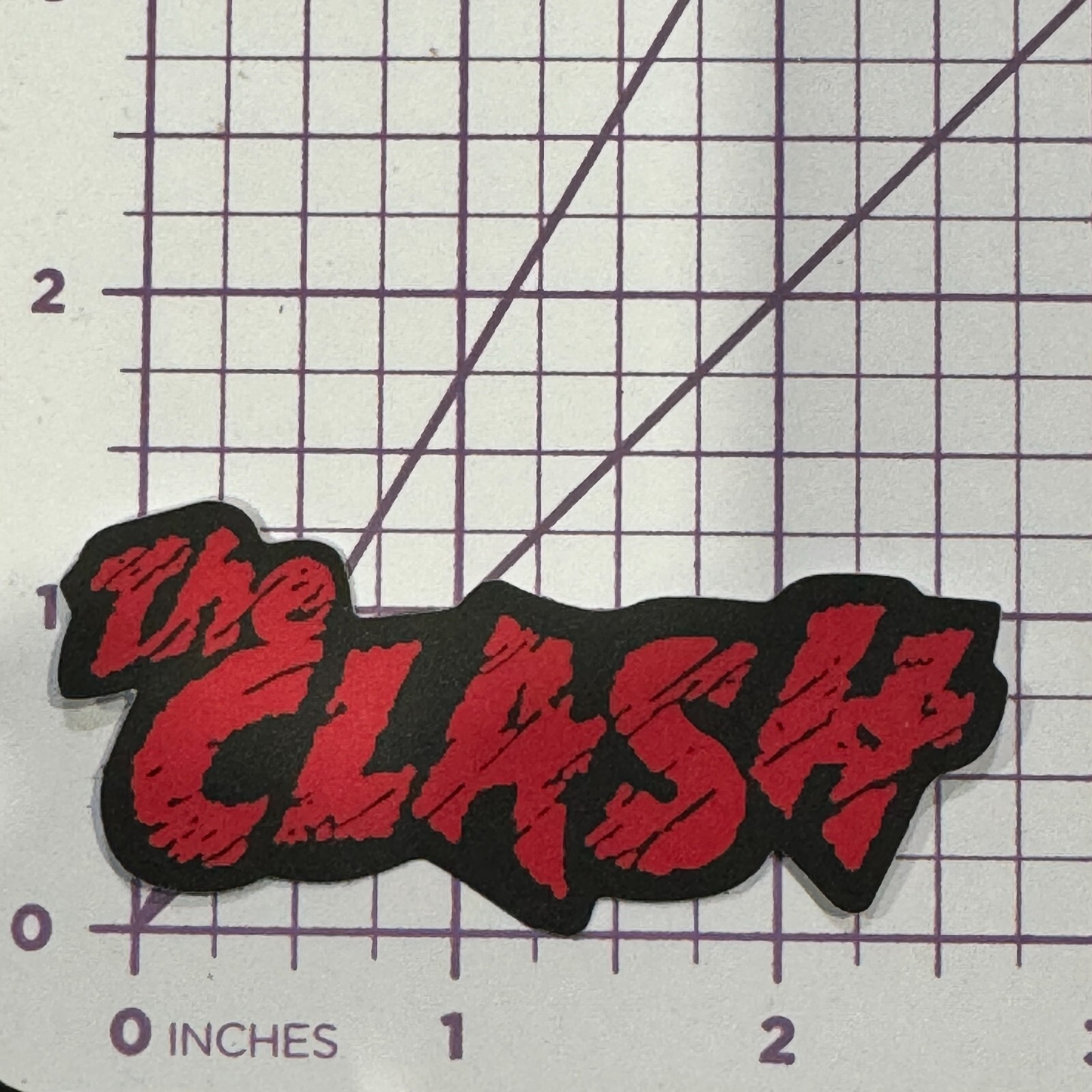 The CLASH – English Punk Rock Band Logo Vinyl Decal Sticker Bomb Post Punk