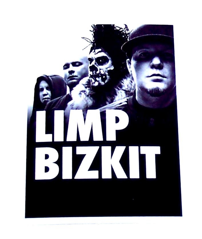 LIMP BIZKIT Logo Die Cut Sticker Decal Music Band Rap Rock Metal – Limp Bizkit