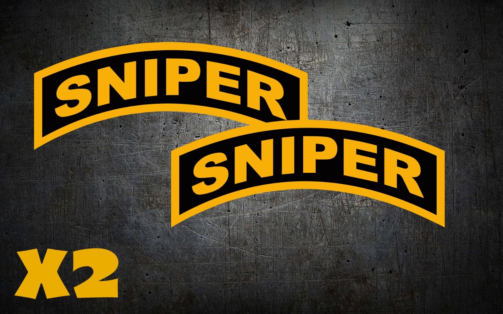 SNIPER Tab Car Vinyl Window Decal/Sticker U.S. ARMY INFANTRY Military SP FORCE