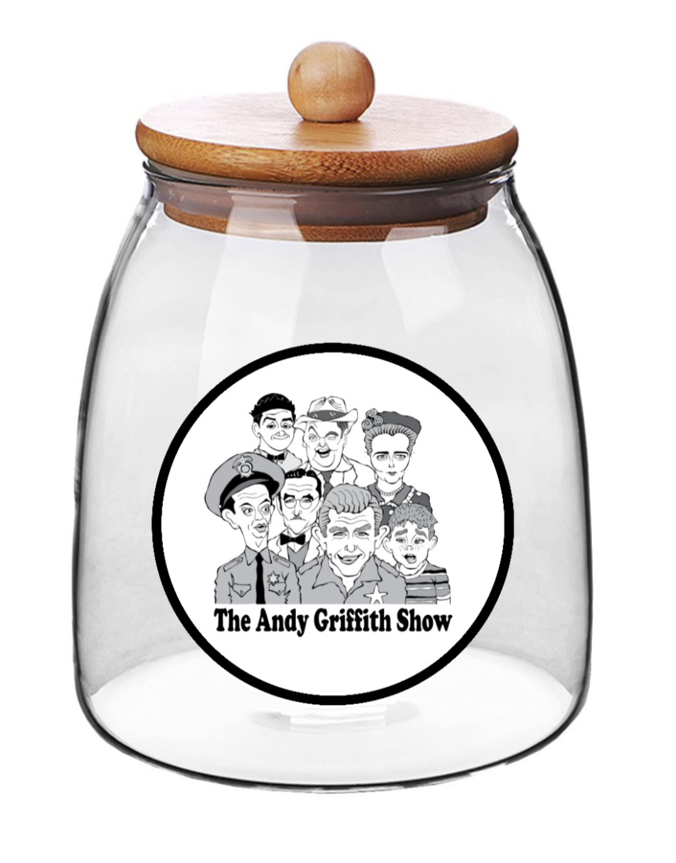 Andy Griffith Show -Caricatures – 4" Vinyl Decal Car Cooler Laptop Decor Tumbler