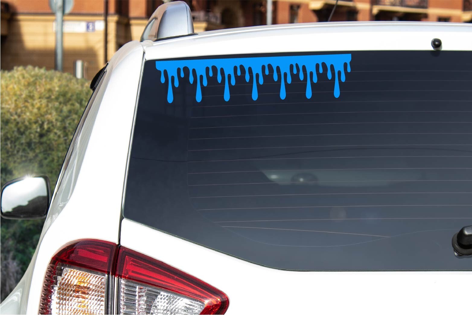 Drip Decal Sticker Water Droplet Blood True Crime Spill Liquid Halloween Goth
