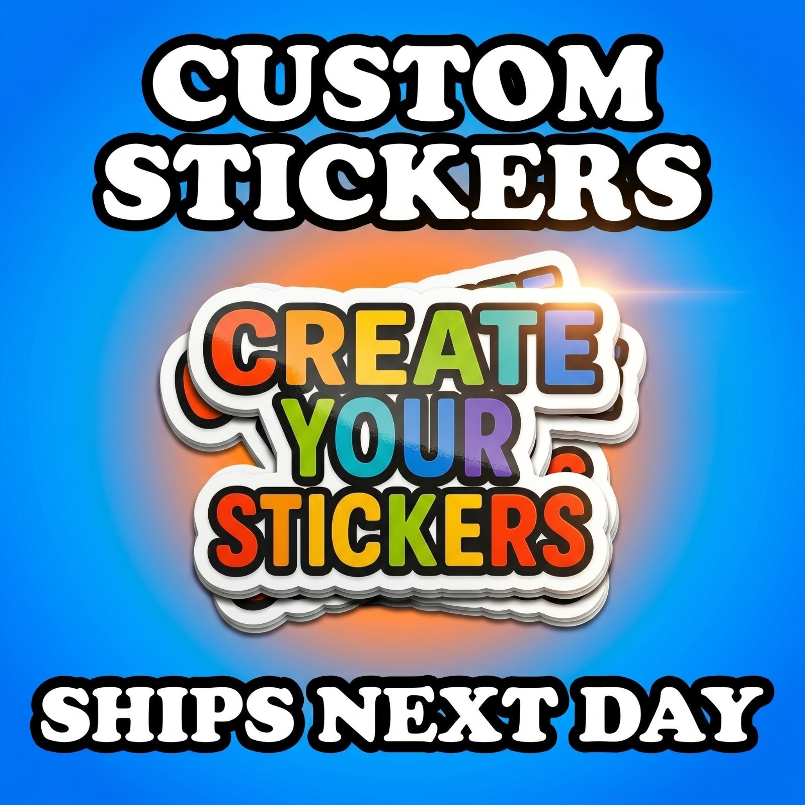 Custom Die Cut Vinyl Stickers Full Color Logo Labels Waterproof Gloss