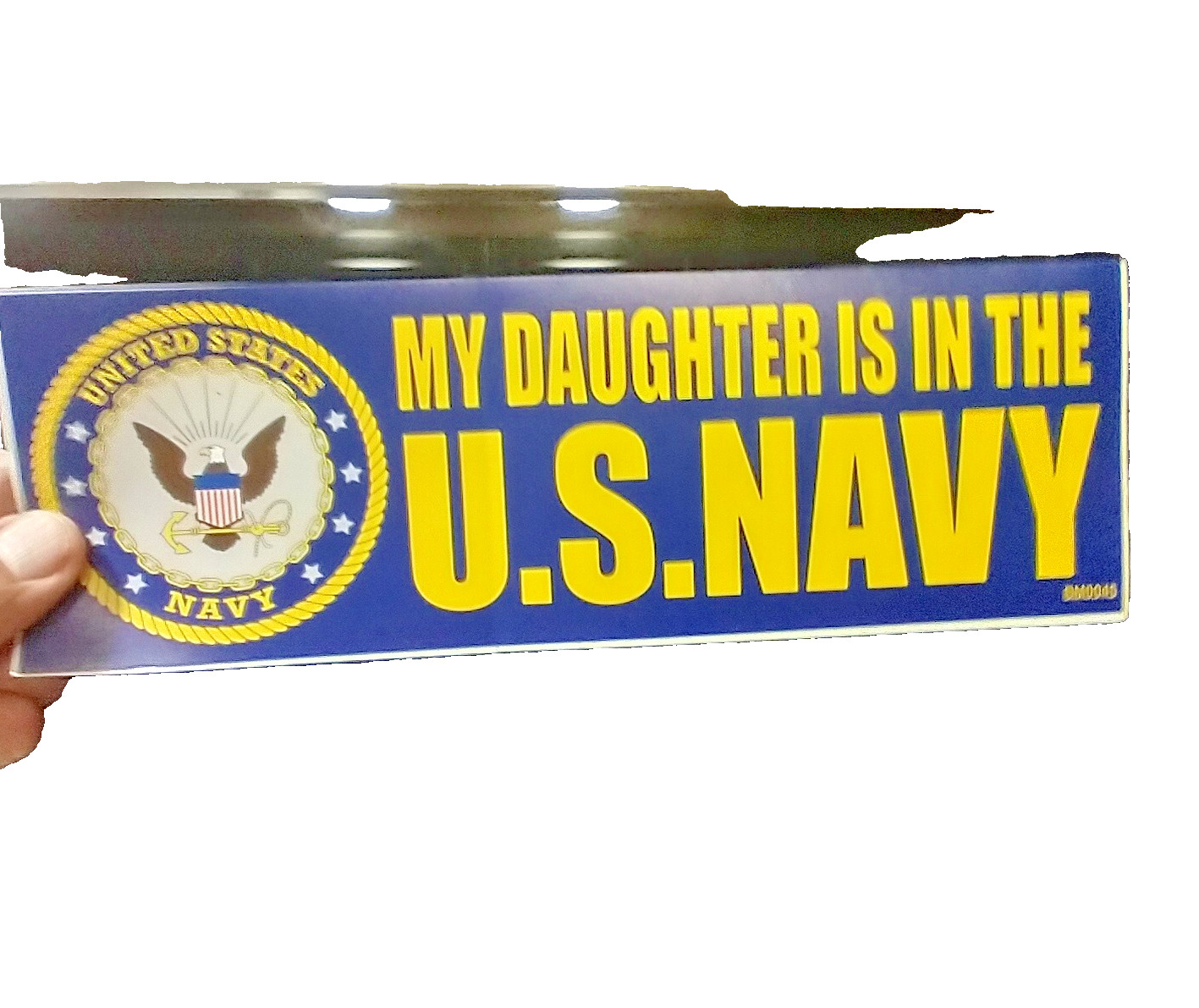 My Daughter Is In The US Navy Bumper Sticker Window Decal Military Parent Gift