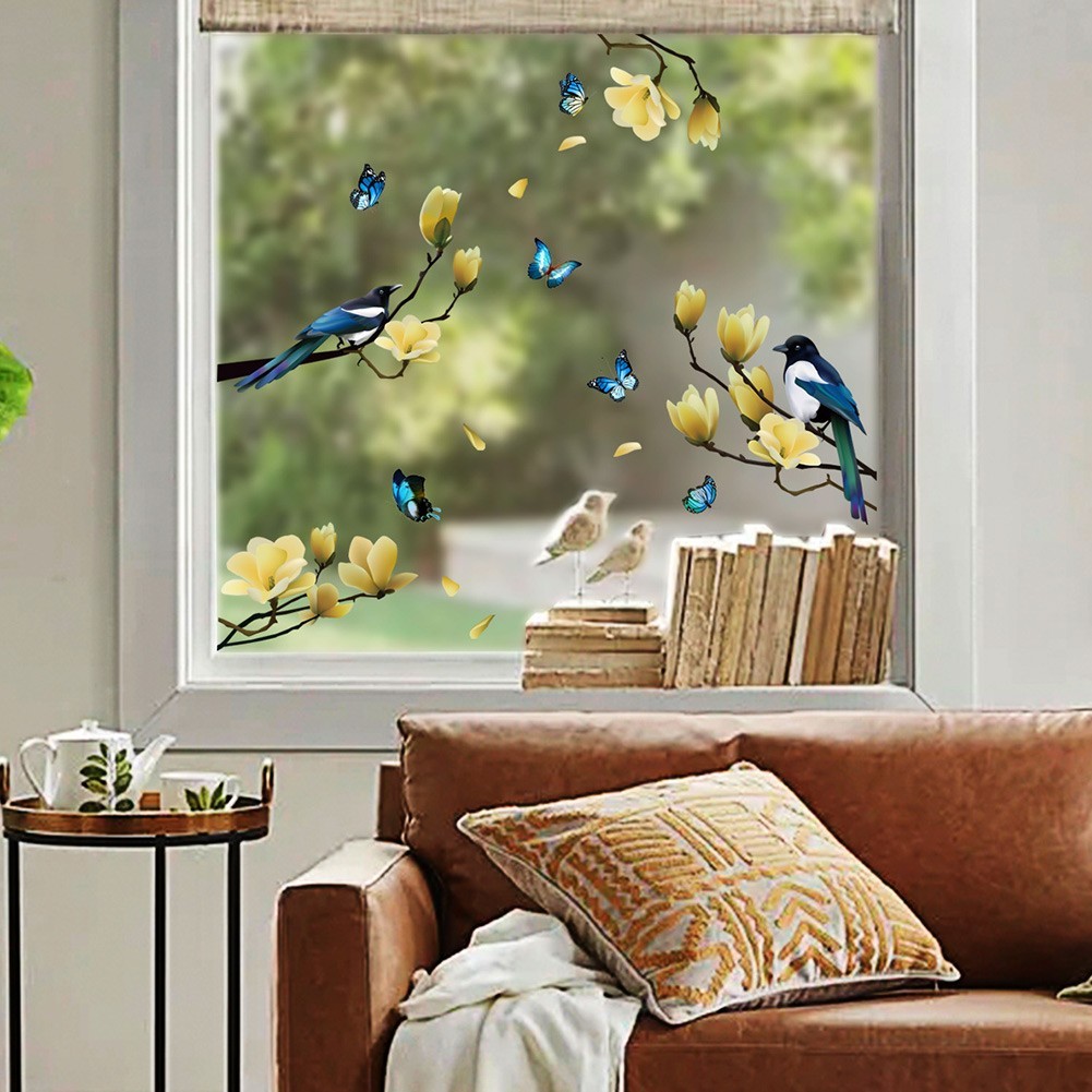 Wall Stickers Home Decor Self-adhesive Waterproof Branch Decals Decoration