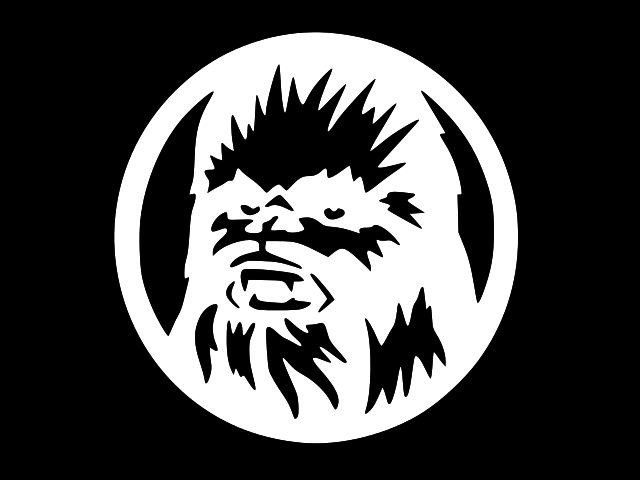 CHEWBACCA STAR WARS Vinyl Decal Car Sticker Wall Truck CHOOSE SIZE COLOR