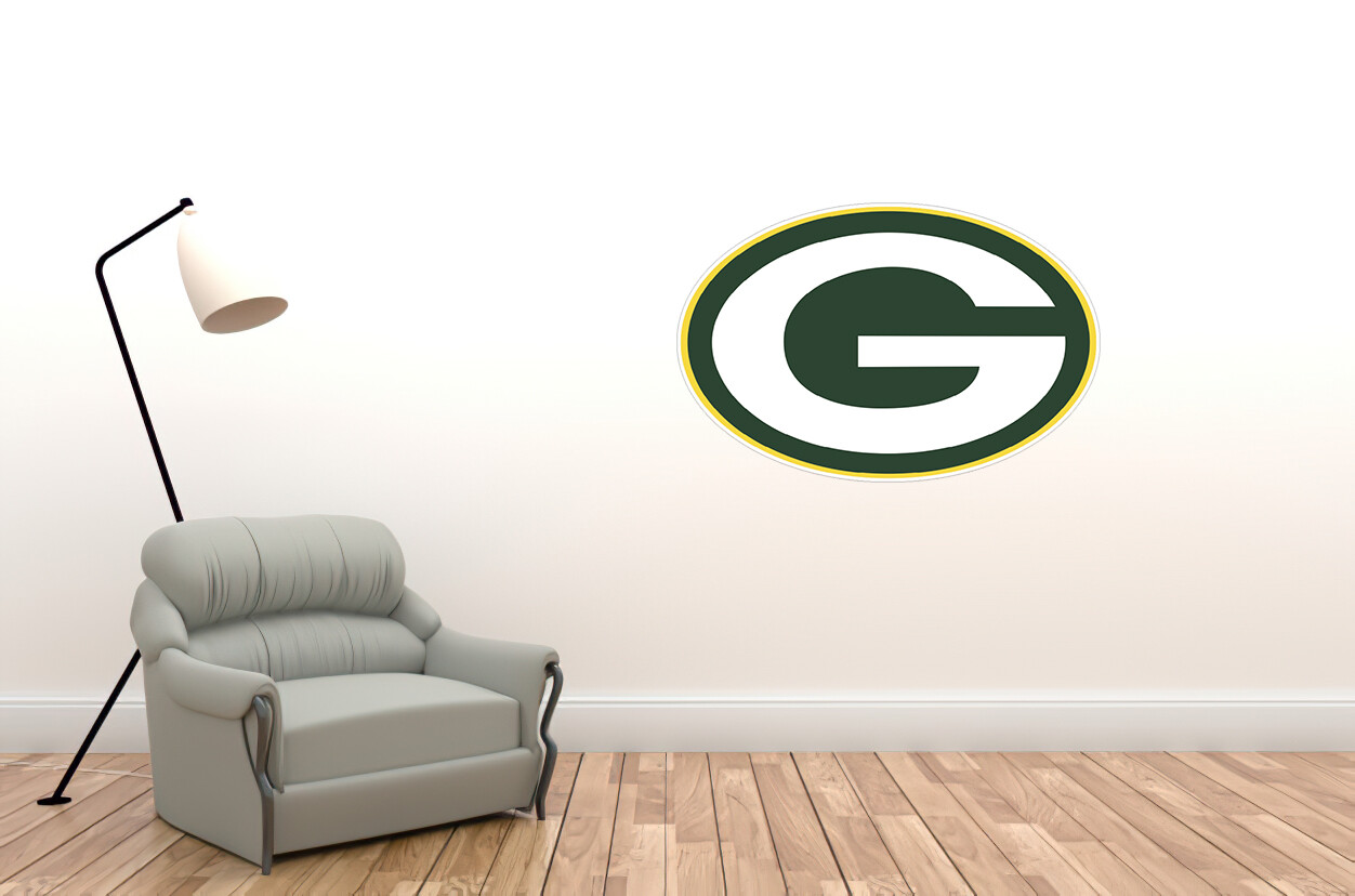 Wall Decal Green Bay Packers – Decor Vinyl Art Mural Sport Sticker