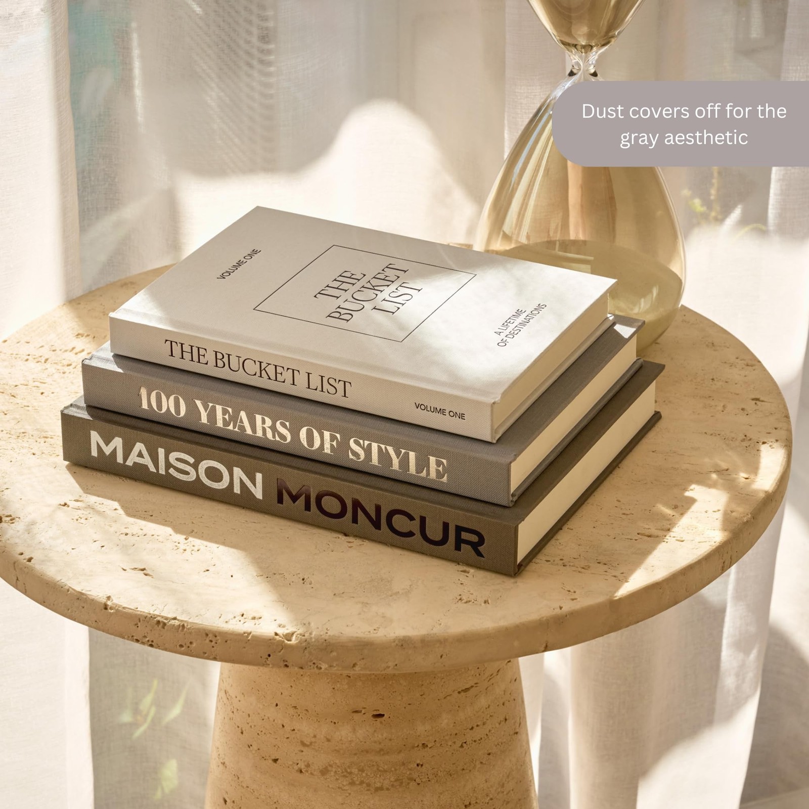Decorative Coffee Table Books for Home Décor Accents Bookshelf Decor Mid Ce