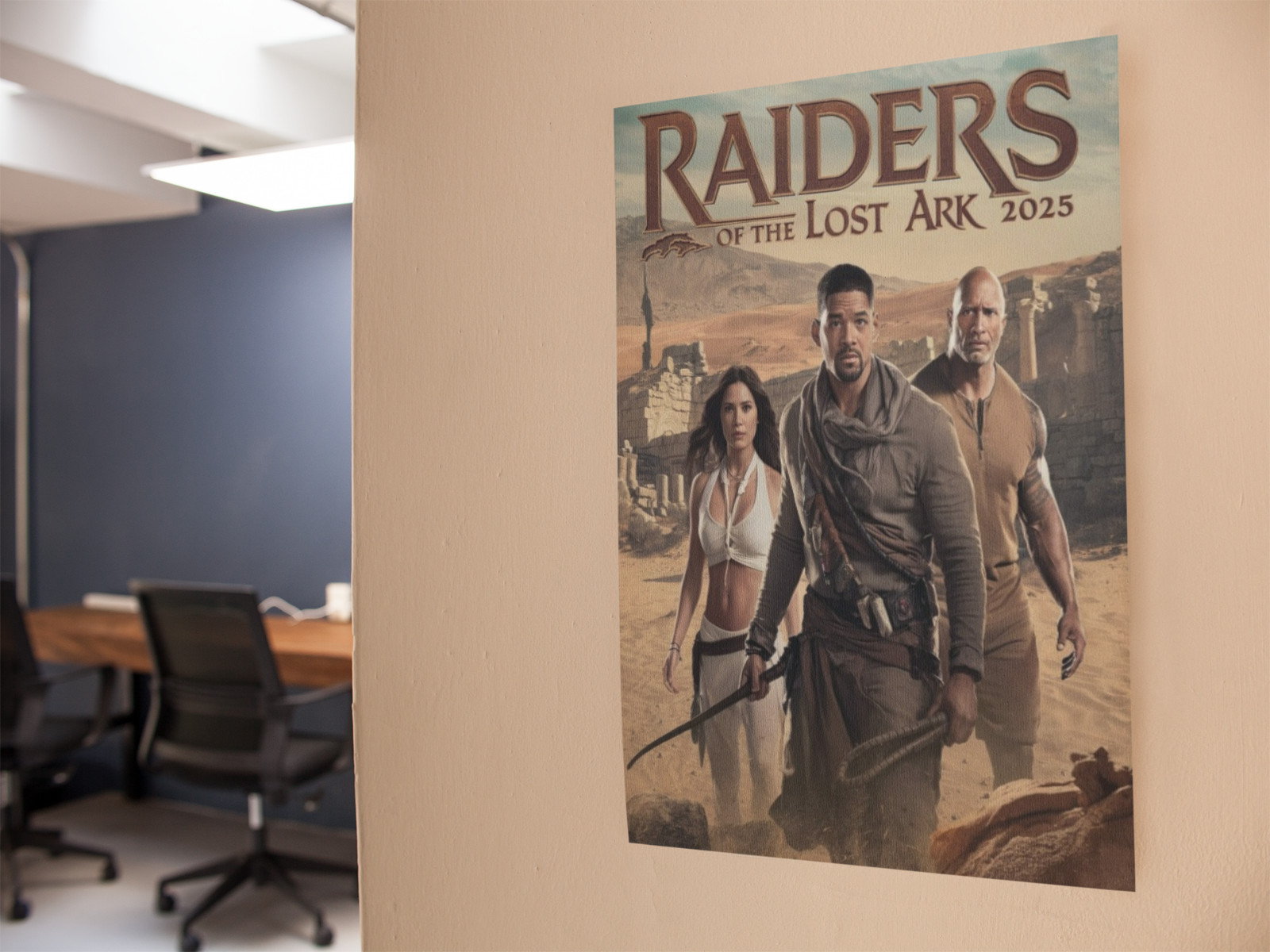 Adventure Archaeology Movie Style Wall Vinyl Decal Poster Print Removable Adhesi