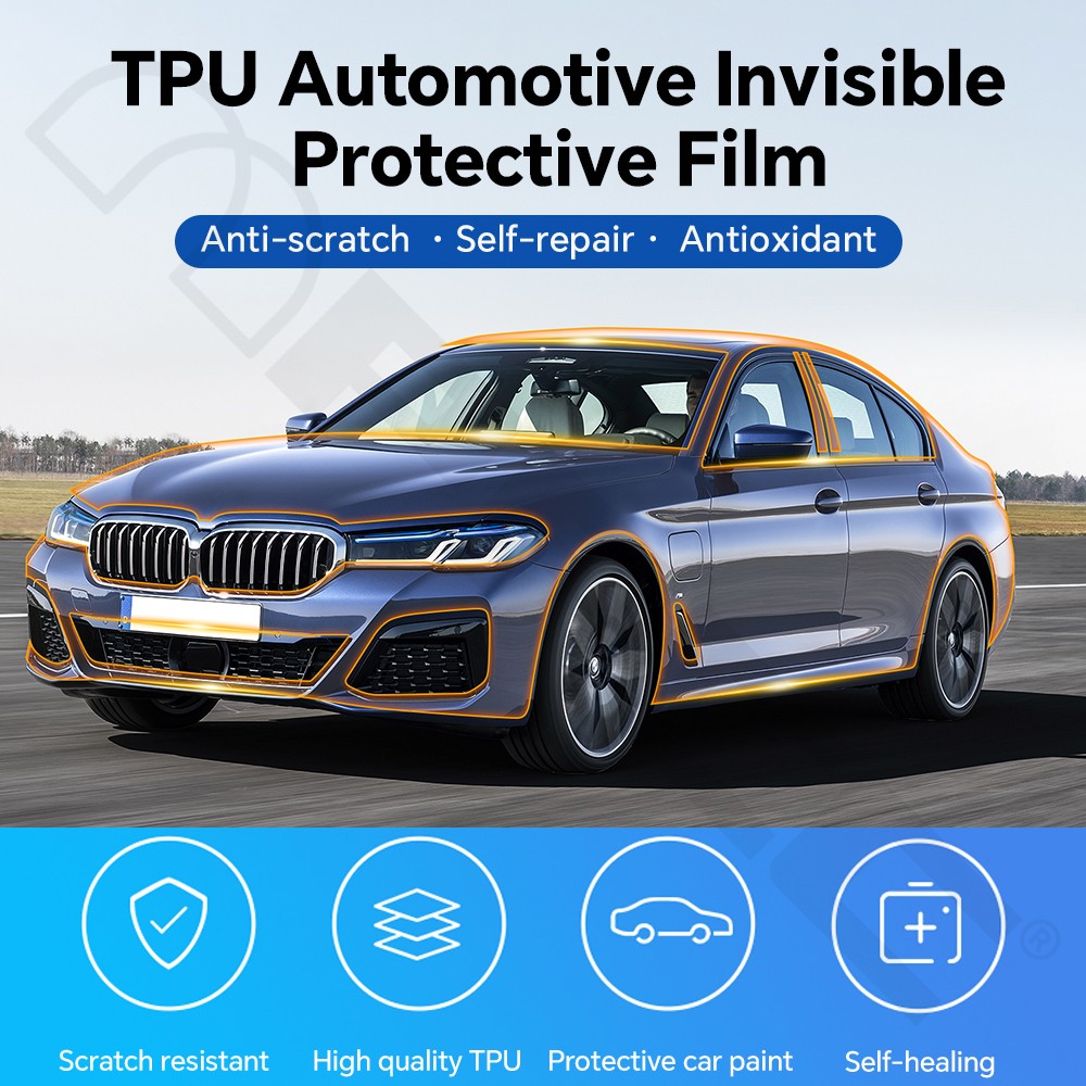 For BMW 5 Series M Sport G30 2021-2023 Paint Protection Film Precut Kit PPF TPU