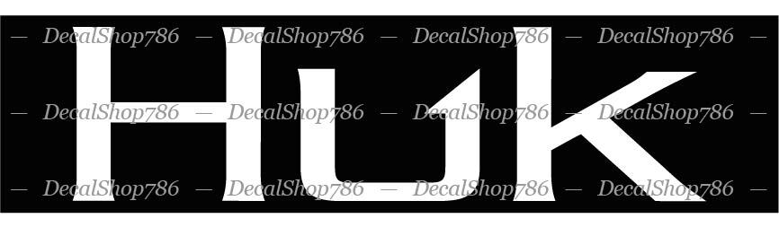 HUK Fishing Gear -Outdoor Performance Apparel- Vinyl Die-Cut Peel N' Stick Decal