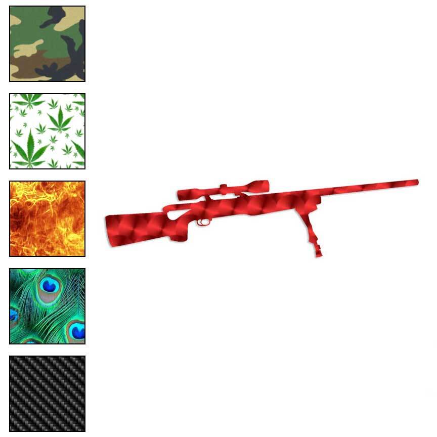 Sniper Rifle Gun, Vinyl Decal Sticker, 40 Patterns & 3 Sizes, #3371