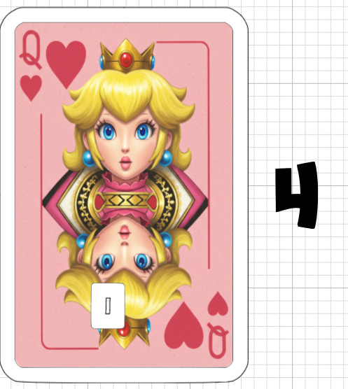 Super Mario Princess Peach Bowser Credit Debit ATM Card Skin Sticker King Koopa