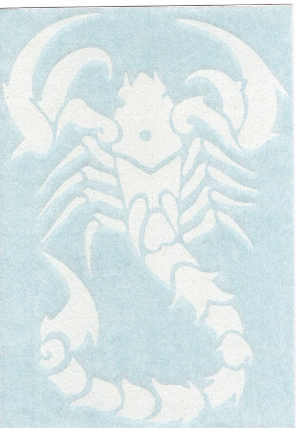 Tribal Scorpion Scorpio – Car Auto Window High Quality Vinyl Decal Sticker 01037