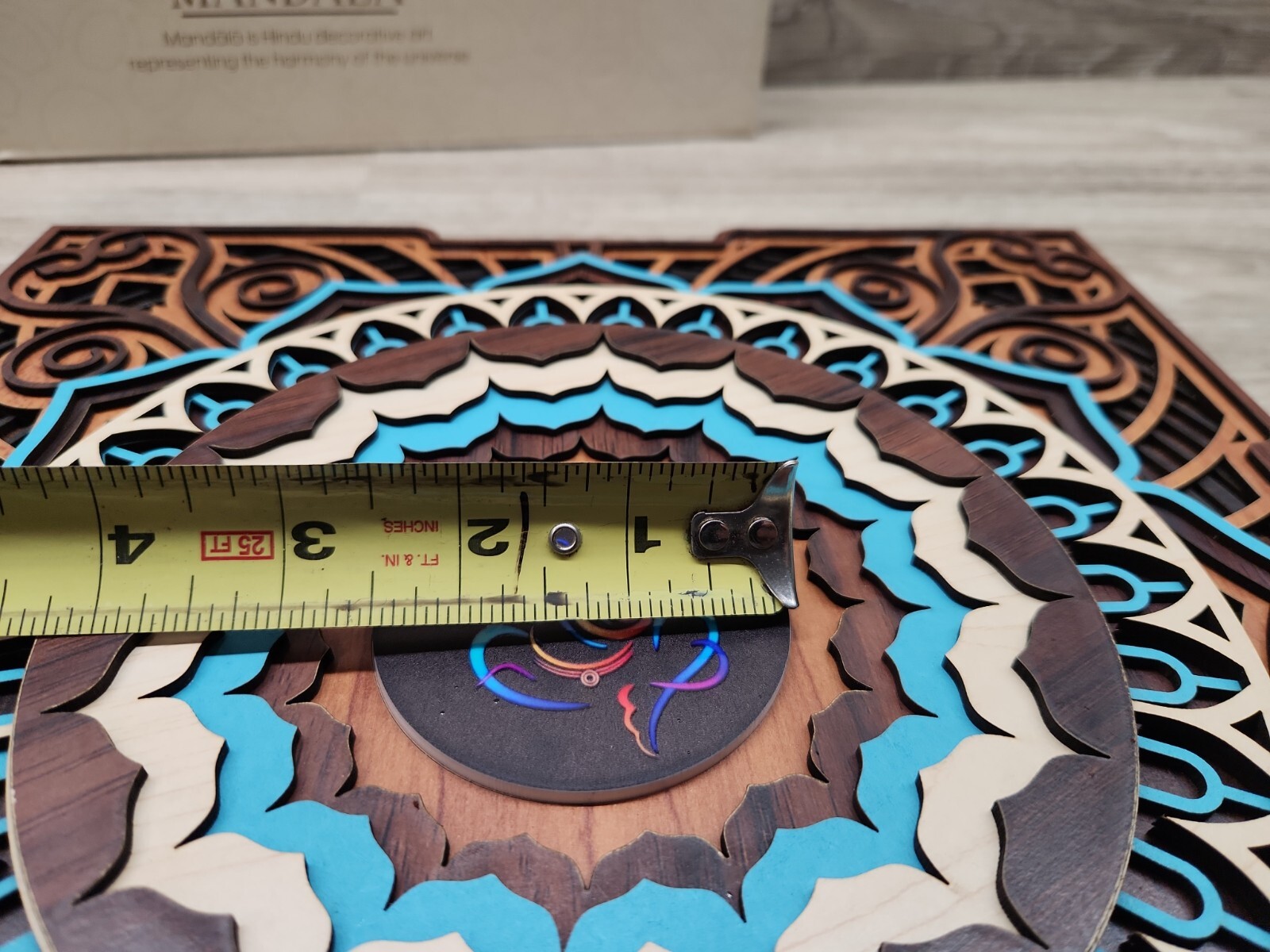 Mandala Is Hidu Decorative Art Representing The Harmony Of The Universe (Unique)