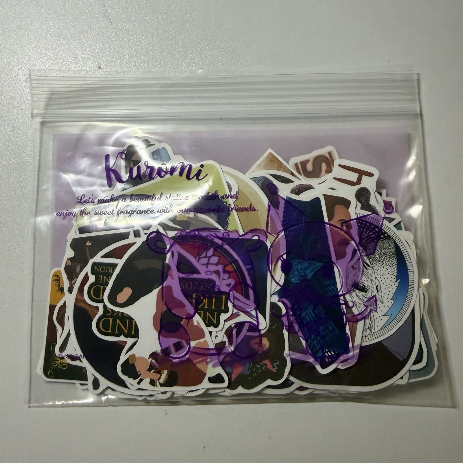 Assorted TV Shows Waterproof Vinyl Decals Sticker Bomb 1 oz Pack