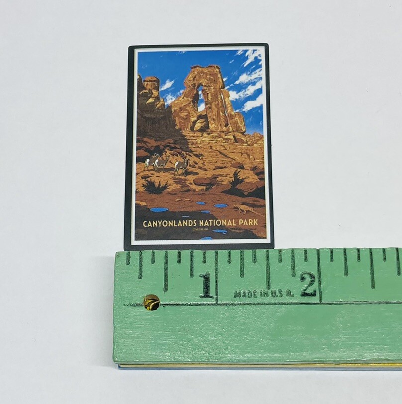 Canyonlands National Park Sticker Utah Arch Art Travel Decal Vinyl Souvenir Tc6