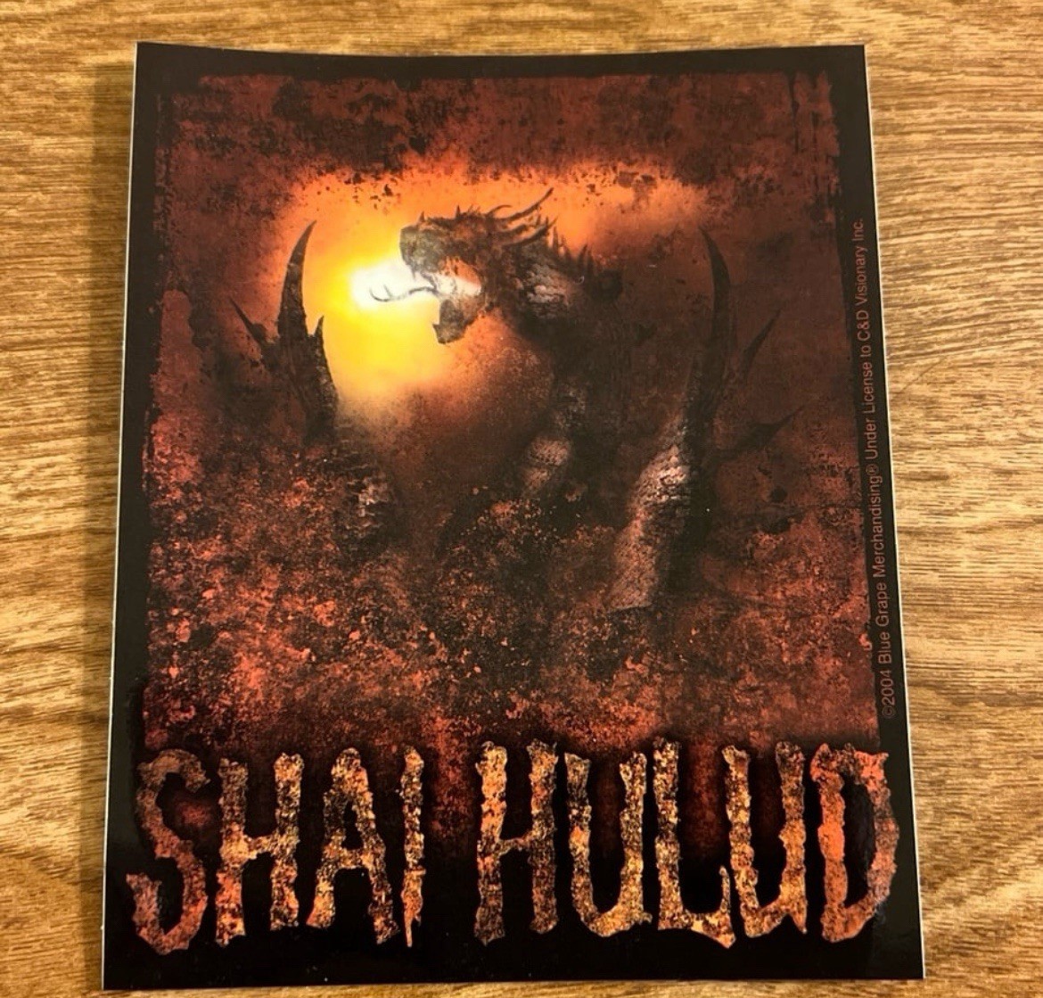 VINTAGE & RARE 2004 Shai Hulud Sticker Pack (5)