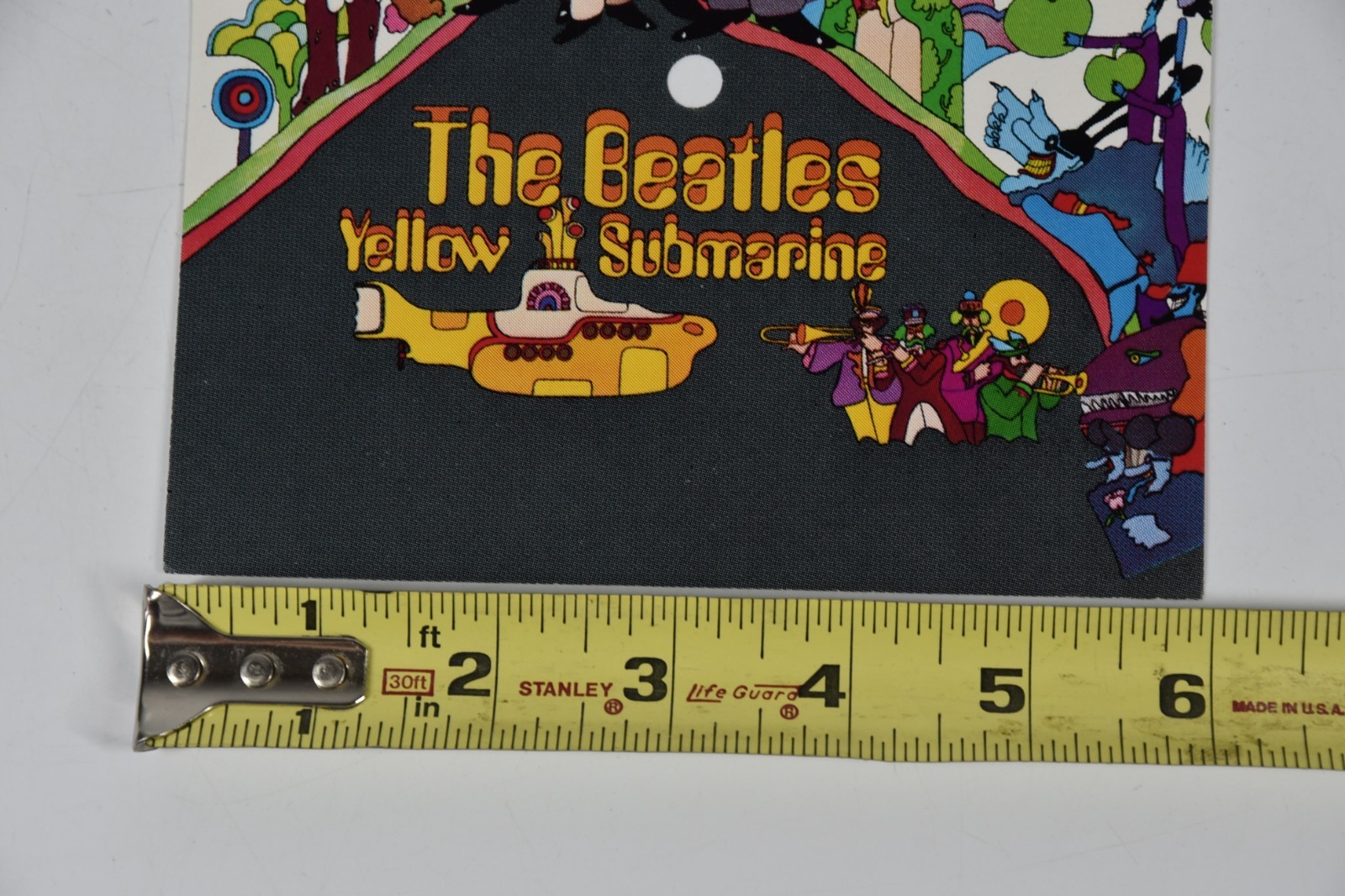 Vintage Beatles Yellow Submarine Cover Art 6" Art Print 45 Record Paper ONLY