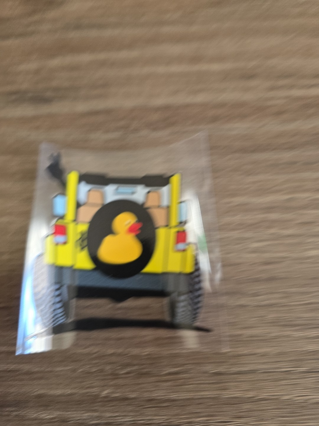 Multi Colored UV DTF Rubber Duckie On Space Jp DECAL STICKER for Vehicle USA