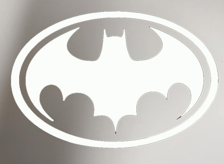 Batman 5 inch vinyl car window laptop sticker