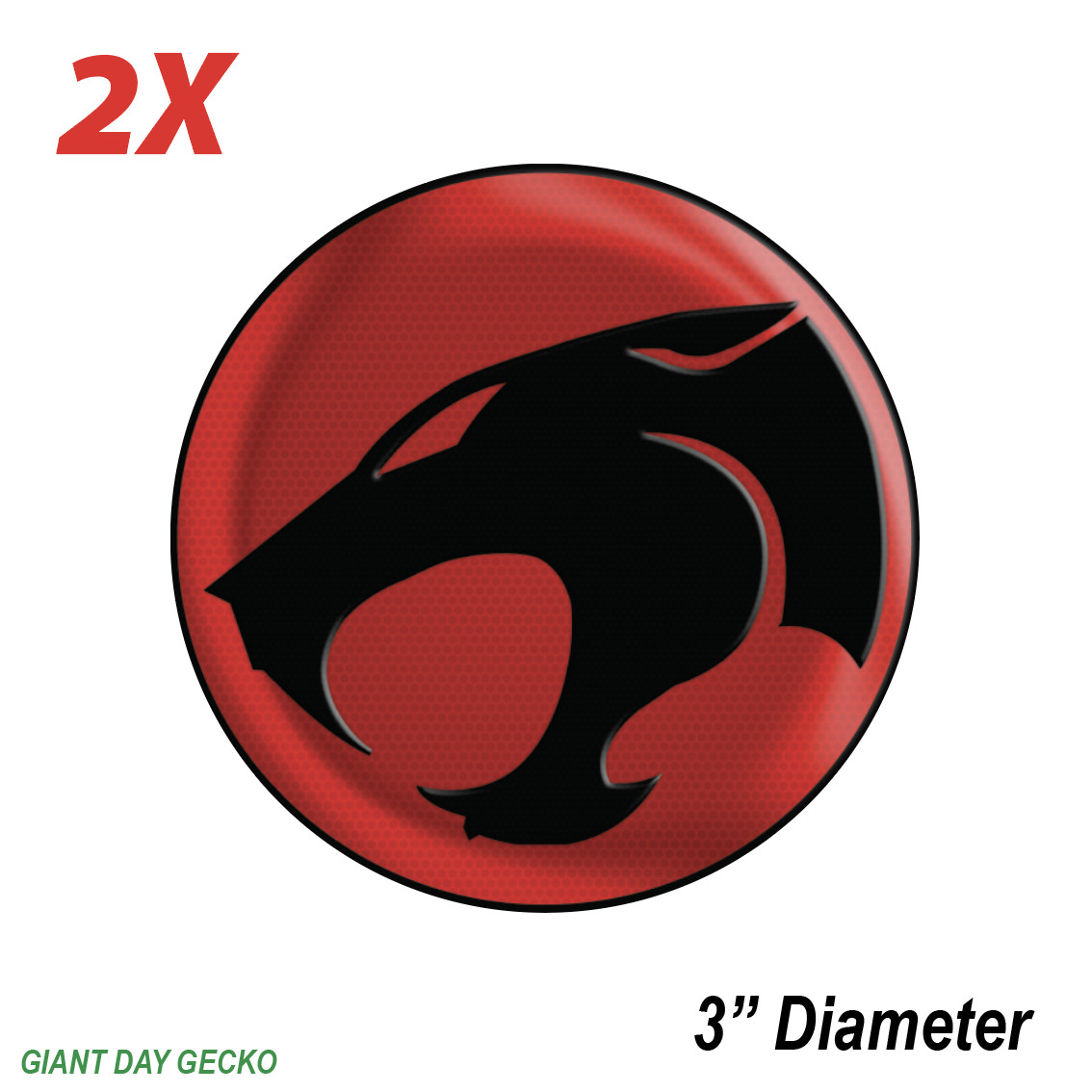 2X Two Thundercats Lion-o Cheetara car Laptop Wall Sticker Decal USA Stickers
