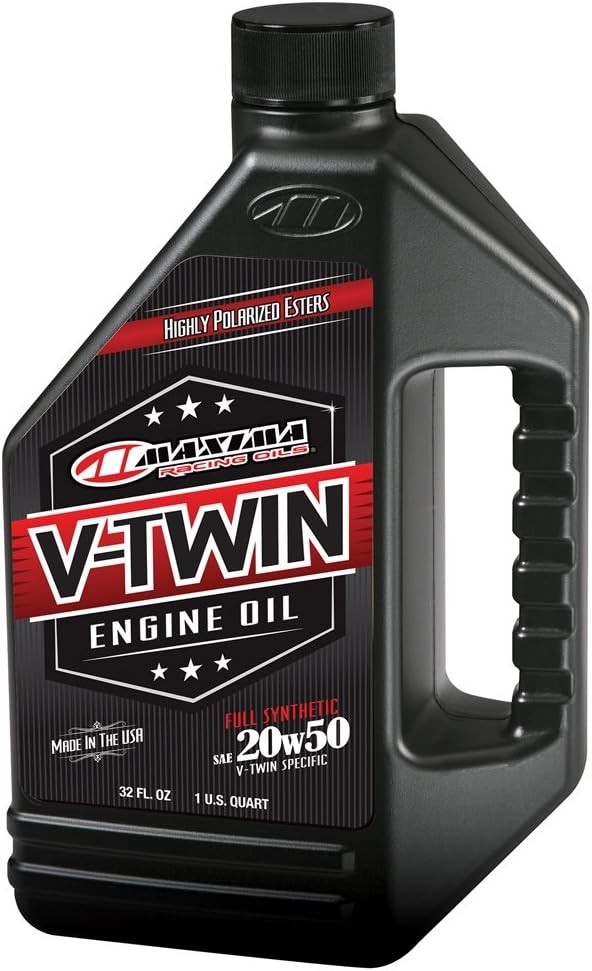 Full Synthetic Engine Oil Change Kit for Harley Davidson Twin Cam V-Twin – 4 …