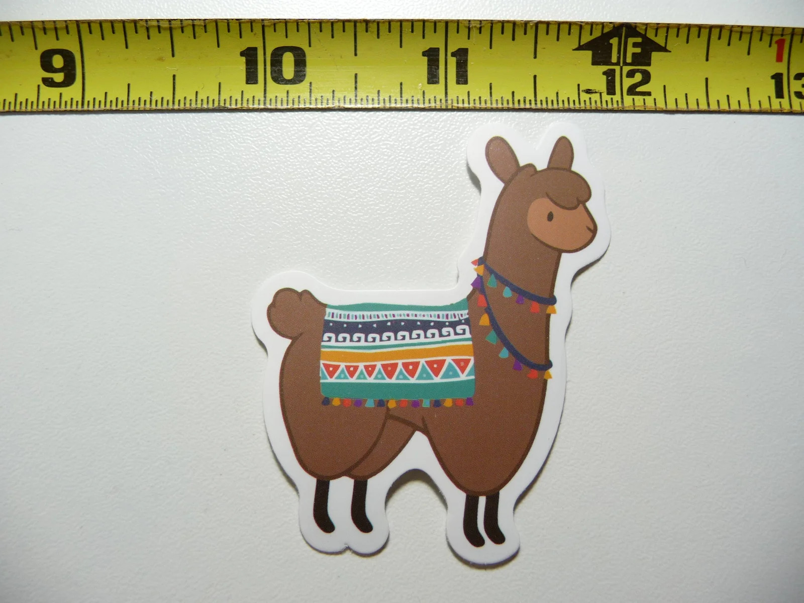 LLAMA SMALL STICKER DECAL READY TO GO FARM PET FUNNY