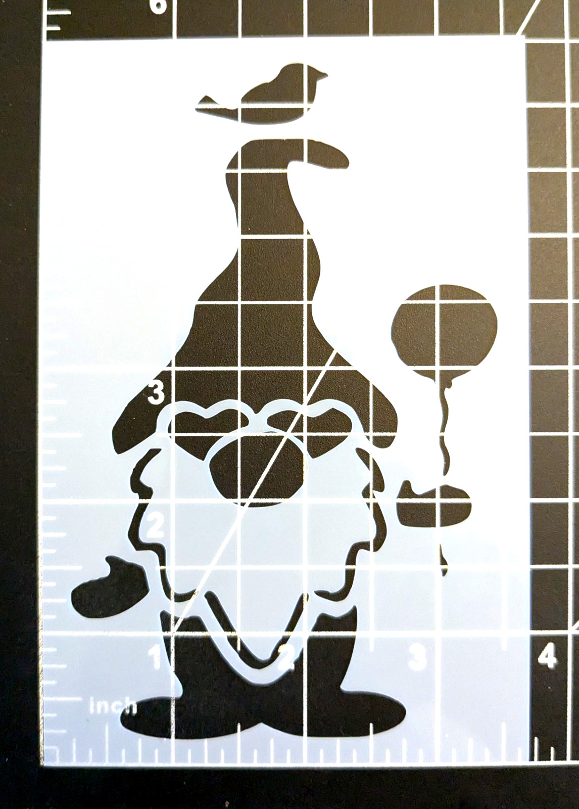 Seasonal Gnomes Set of 4 Reusable Stencils Greeting Cards, Planter 3.5" x 5" ea