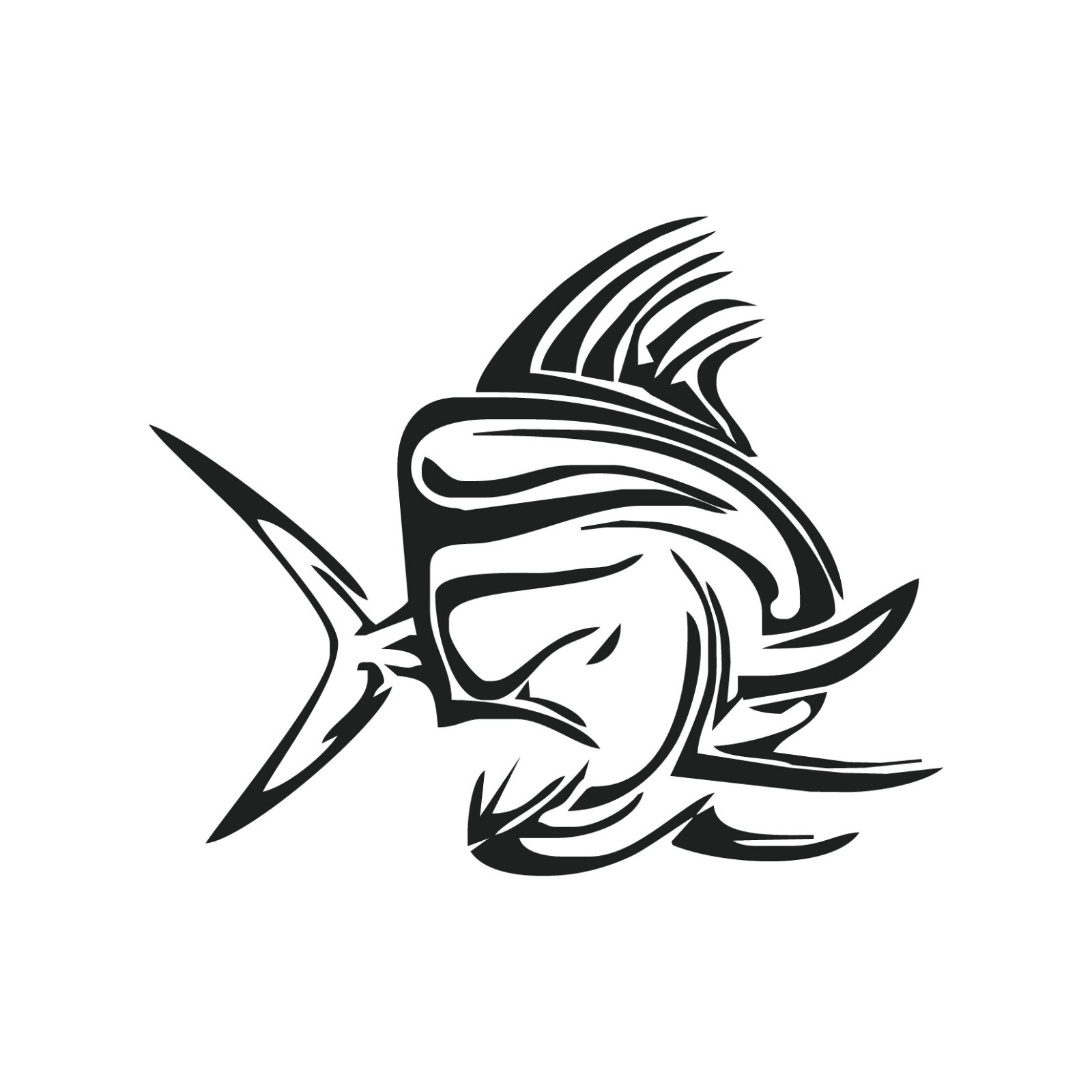Dolphin Fish Vinyl Decal Car Window Laptop MAHI MAHI Sticker