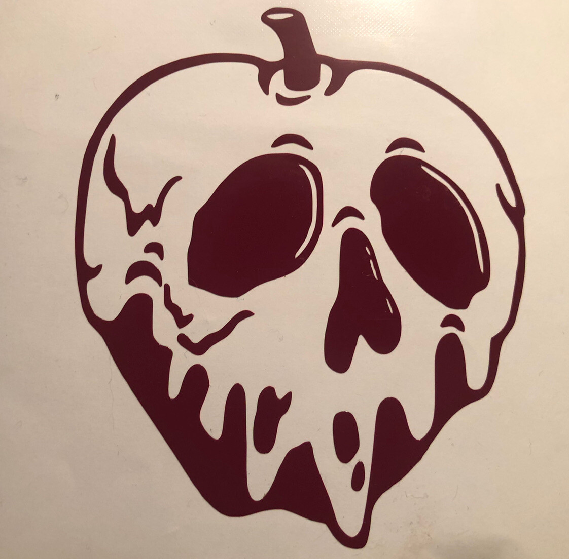 Snow White|Evil Queen|Poison Apple|Good|Evil|Poison|Vinyl|Decal|You Pick Color