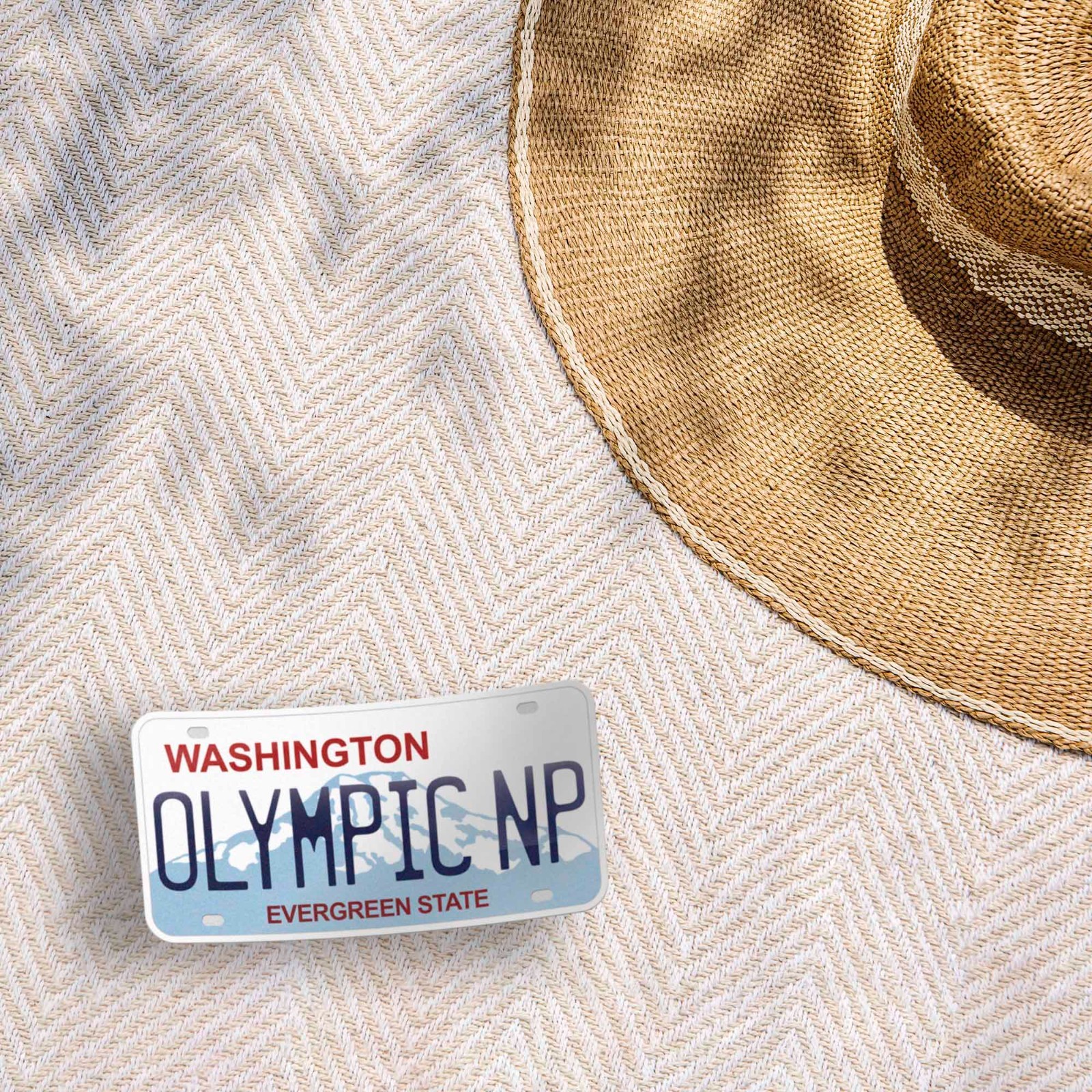Washington License Plate Stickers – Choose From 20+ WA Cities & National Parks