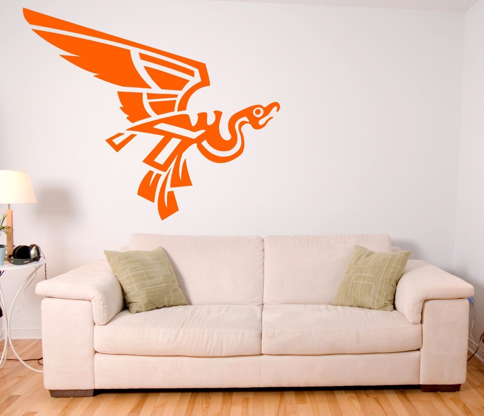 Vinyl Decal Wall Sticker Abstract Kvezal Sacred Aztec Bird Decor (n719)