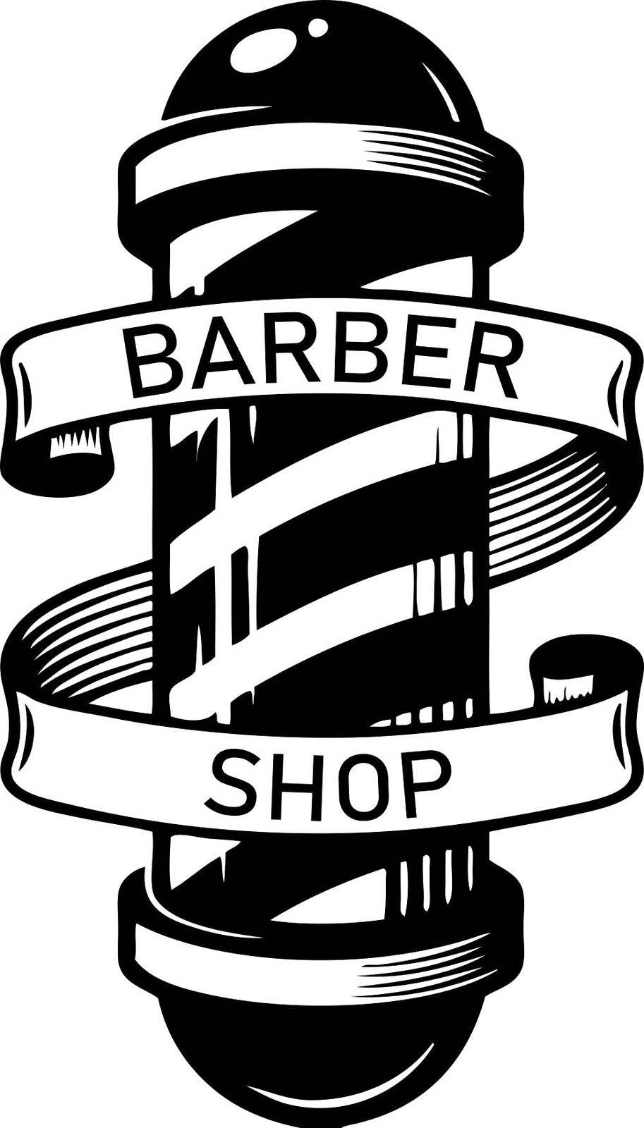 Barber Removable Wall Decal Art Man Barbershop Wall Decor Stiker Window Decor…